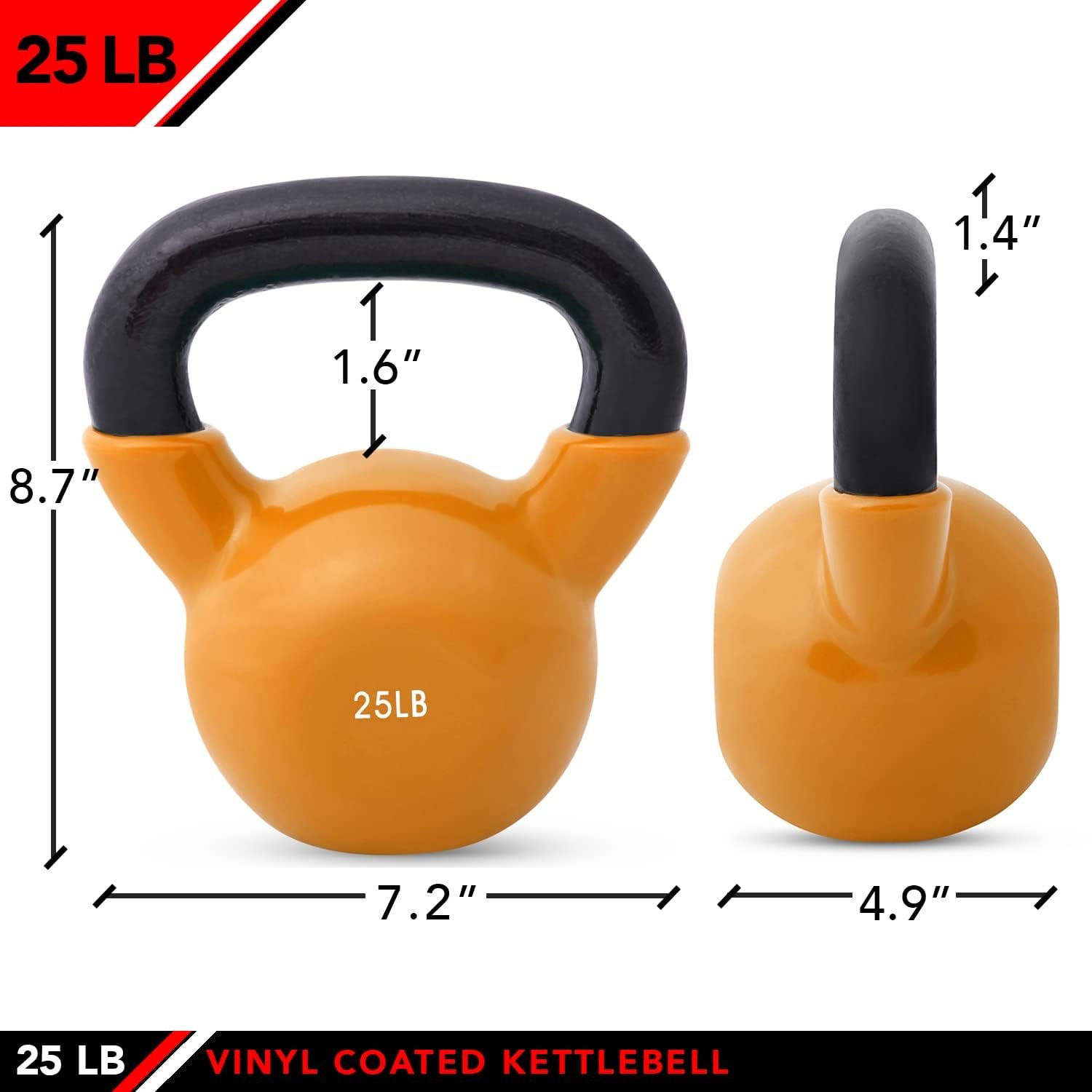 Vinyl Coated Kettlebell - Image 2