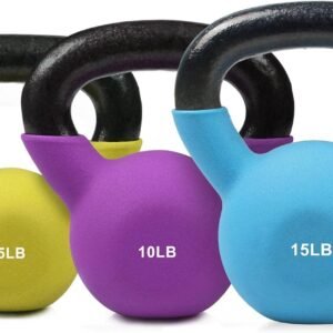 Neoprene Coated Cast Iron Kettlebell