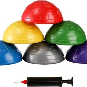 6-Pack Balance Pod Trainer Dots with Hand Pump