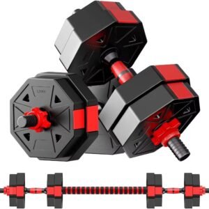 Non-Rolling Adjustable Dumbbell Set