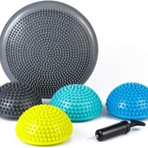 Balance Pods Set of 5 with Hand Pump and Large Pad