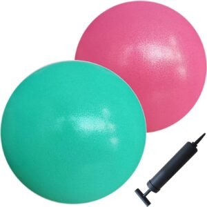 9-Inch Pilates Ball with Pump