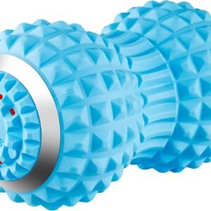 Light Blue Vibrating Peanut Massage Roller