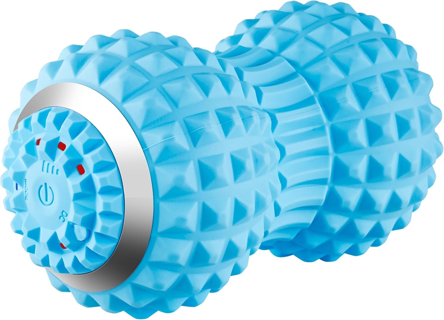 Light Blue Vibrating Peanut Massage Roller