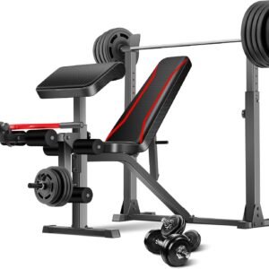 Weight Bench with Squat Rack 900 lbs