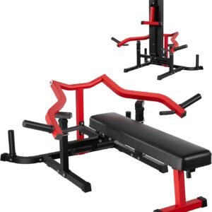 Chest Press Bench with Converging Arms