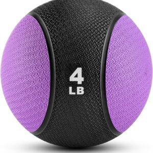 4lb Weighted Medicine Ball Non-Slip Grip